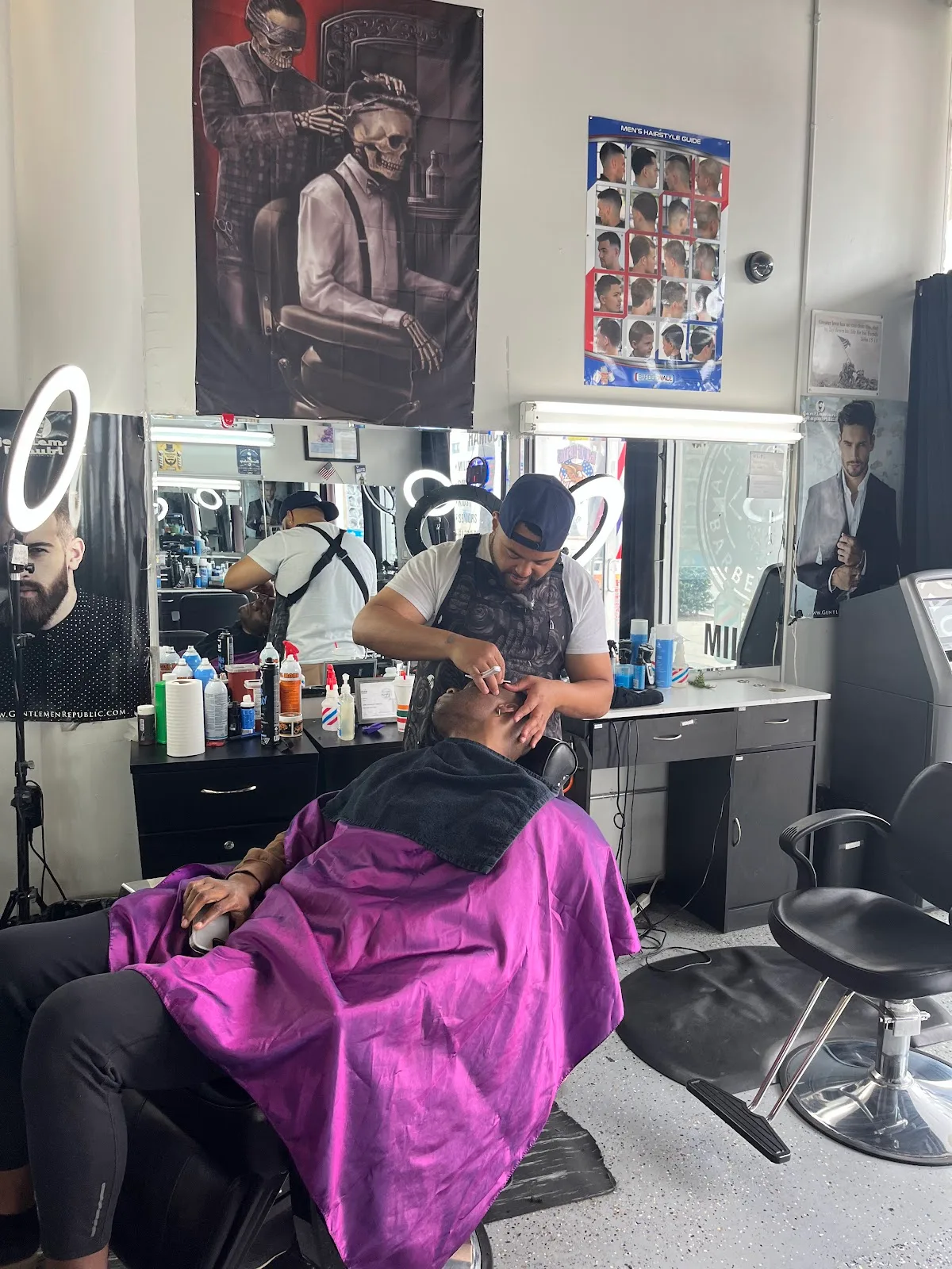 Alpha Styles Barbershop — our work
