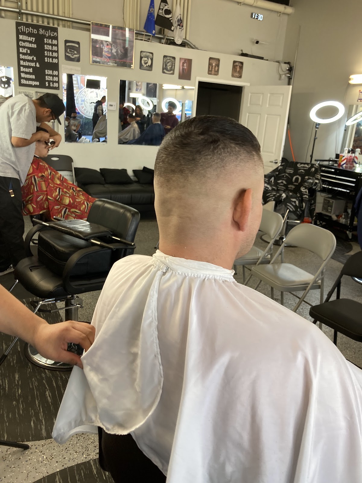 Alpha Styles Barbershop — our work