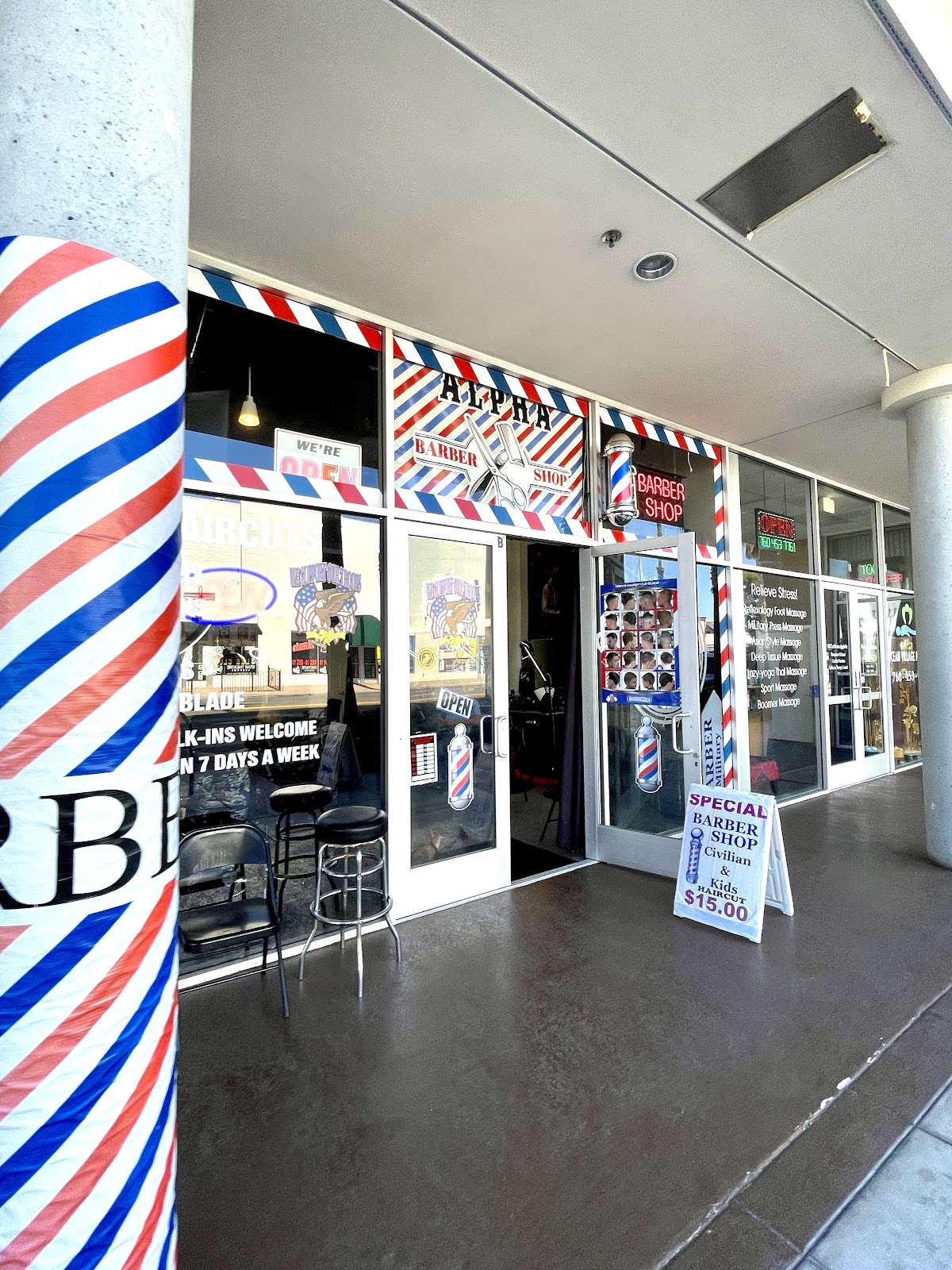 Alpha Styles Barbershop — our work